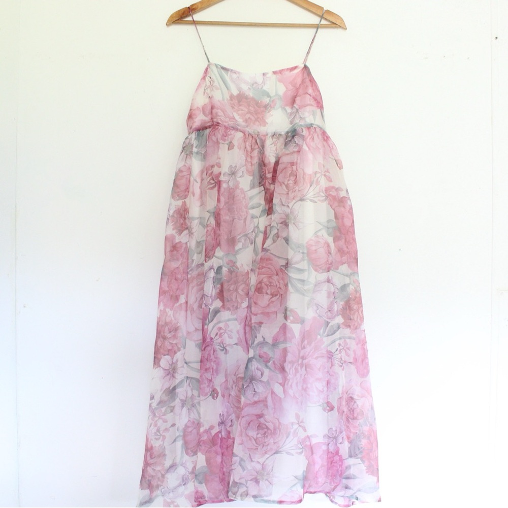 Storia Floral Baby Doll Dress Large